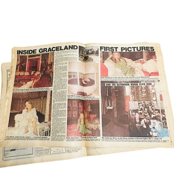Vintage 1978 Elvis Memorial. The Star magazine - Picture 5 of 8